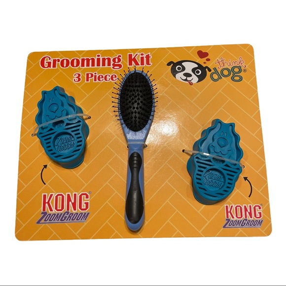 Kong Dog Kong Zoom Groom 3 Pc Dog Grooming Kit Poshmark